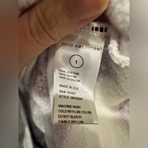 Good American Cropped & Cool Hoodie - Picture 12 of 12